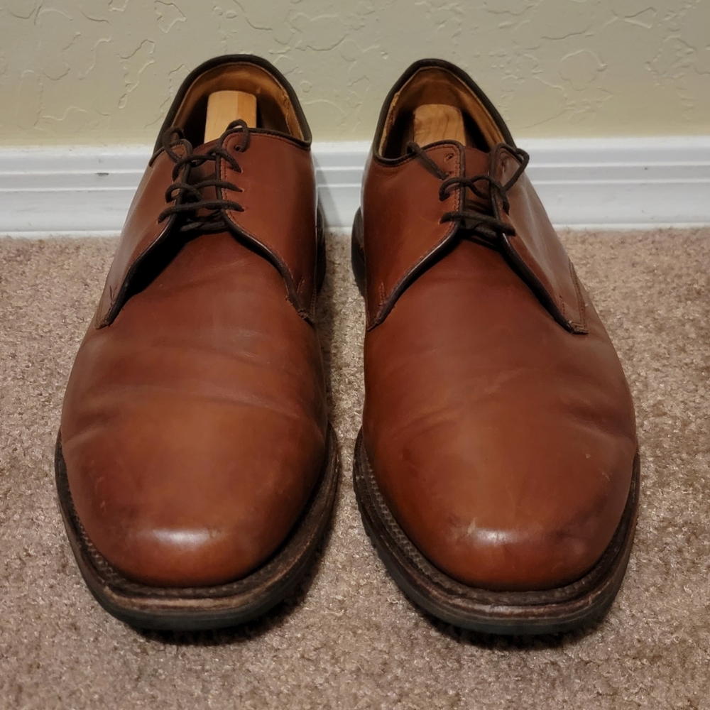 Allen Edmond Joplin Oxfords Leather Size 11 D Rubber Soles Made in USA